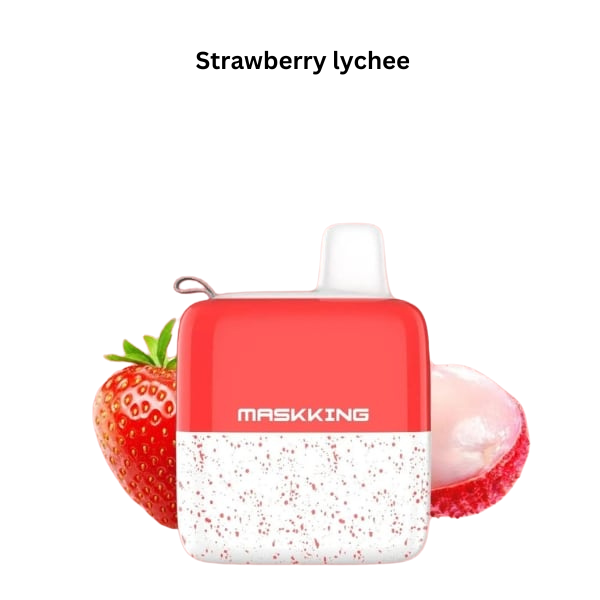 Maskking Jam Box 5000 Puffs : The Best Disposable Vape in Dubai strawberry lychee