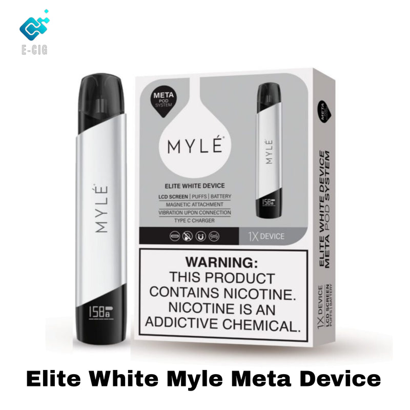 Elite White Myle Meta Device