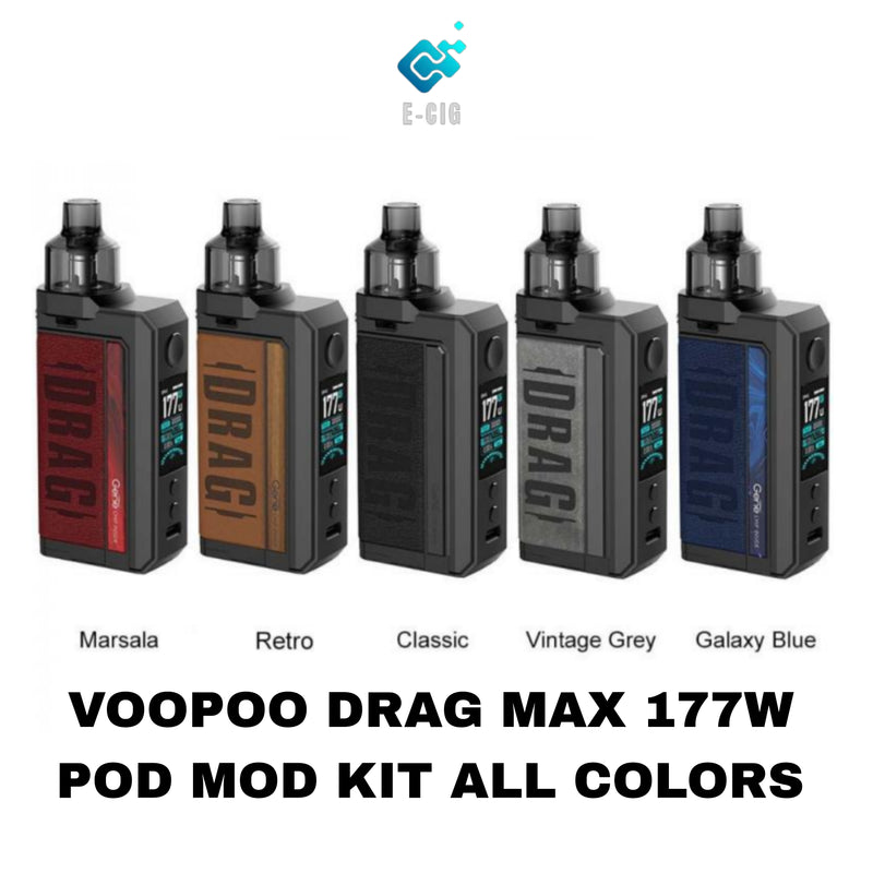 VOOPOO DRAG MAX 177W POD MOD KIT ALL COLORS
