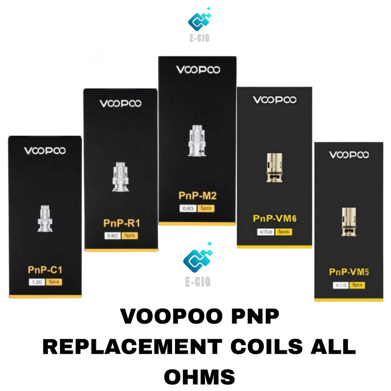 VOOPOO PNP REPLACEMENT COILS ALL OHMS