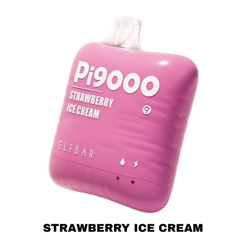 ELFBAR Pi9000 STRAWBERRY ICE CREAM