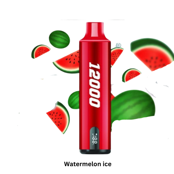 Smooth Whale 12000 Puffs: The Best Diposable Vape in Dubai Watermelon Ice