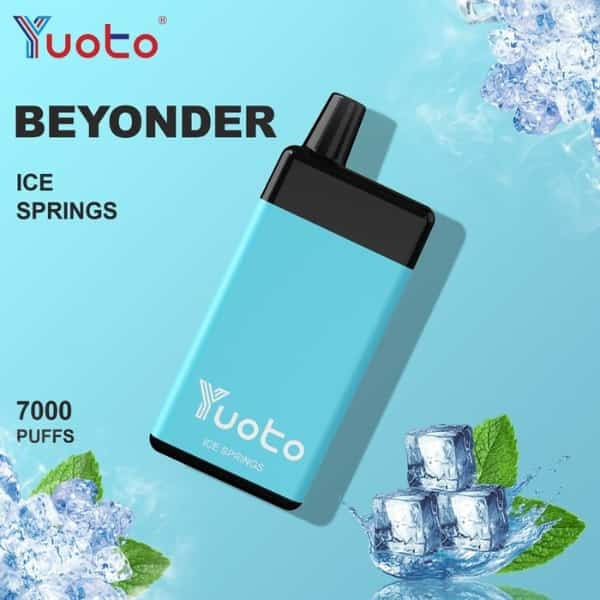 Yuoto Beyonder 7000 Puffs : The Best Diposable Vape in Dubai ice springs