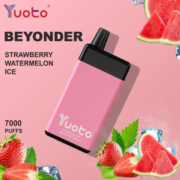 Yuoto Beyonder 7000 Puffs : The Best Diposable Vape in Dubai wateremlon ice