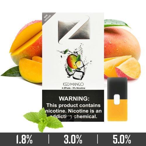 Iced Mango Ziip Pods for Juul Devices