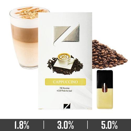 Cappuccino Ziip Pods for Juul Devices