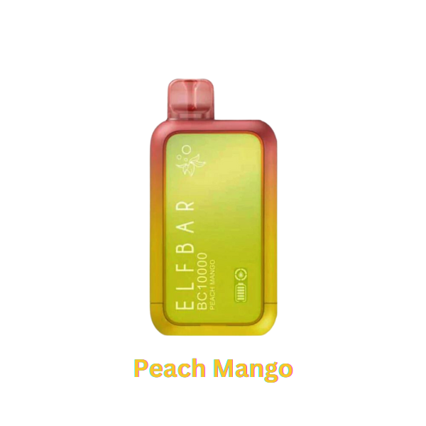 Elf Bar 10000 Puffs Disposable Vape 5% Nicotine peach mango