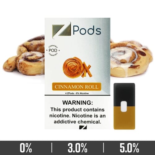 Cinnamon Roll Ziip Pods for Juul Devices