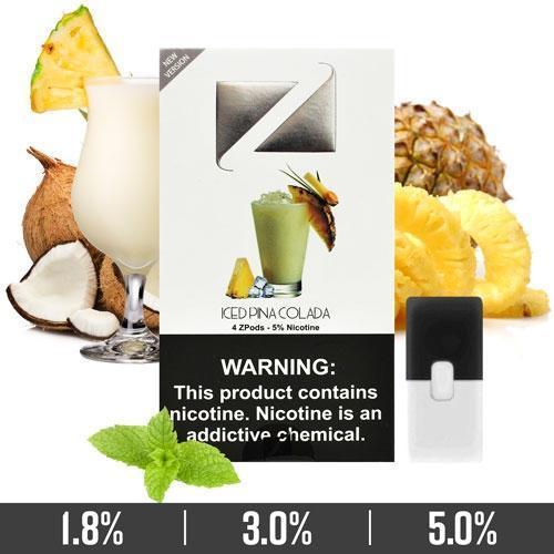 Iced Pina Colada Ziip Pods for Juul Devices