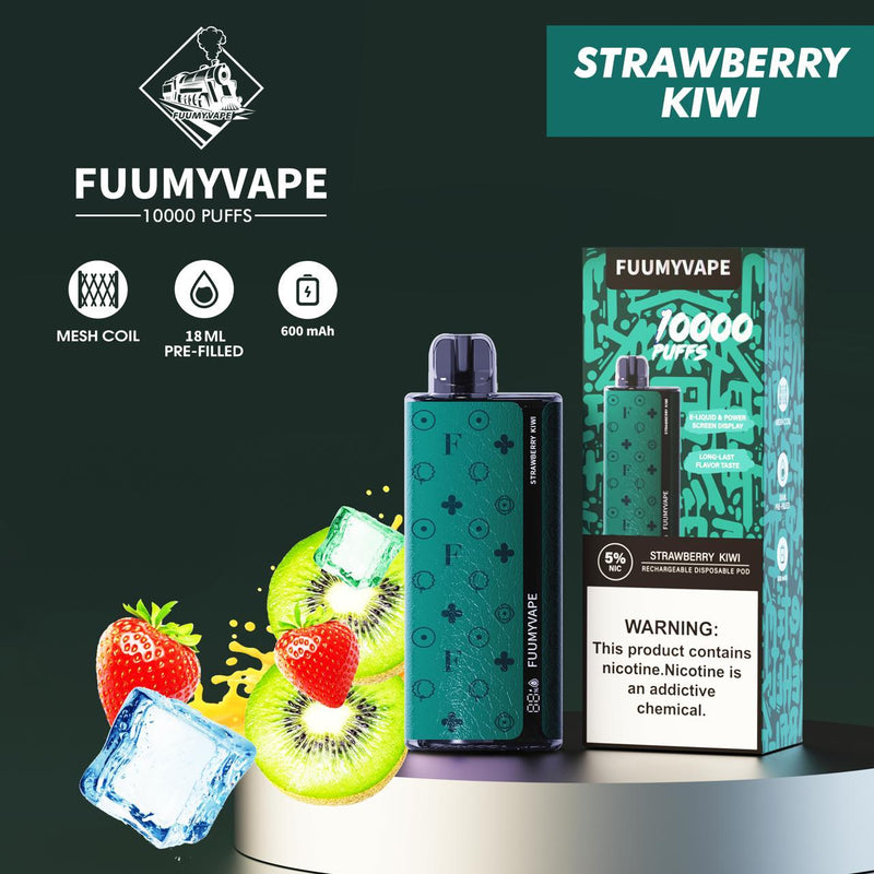 FuumyVape 10000 Puffs Disposable STRAWBERRY KIWI