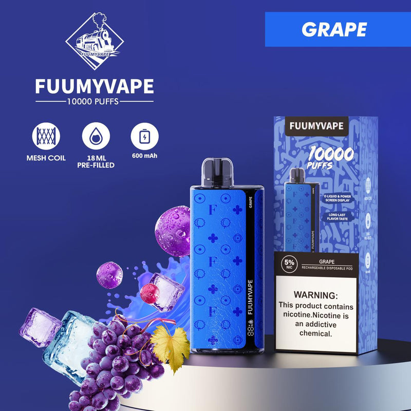 FuumyVape 10000 Puffs Disposable GRAPE