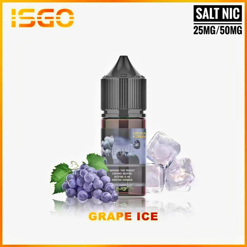 ISGO SALTNIC 30ML GRAPE ICE