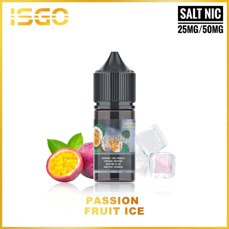 ISGO SALTNIC 30ML PASSION FRUIT ICE