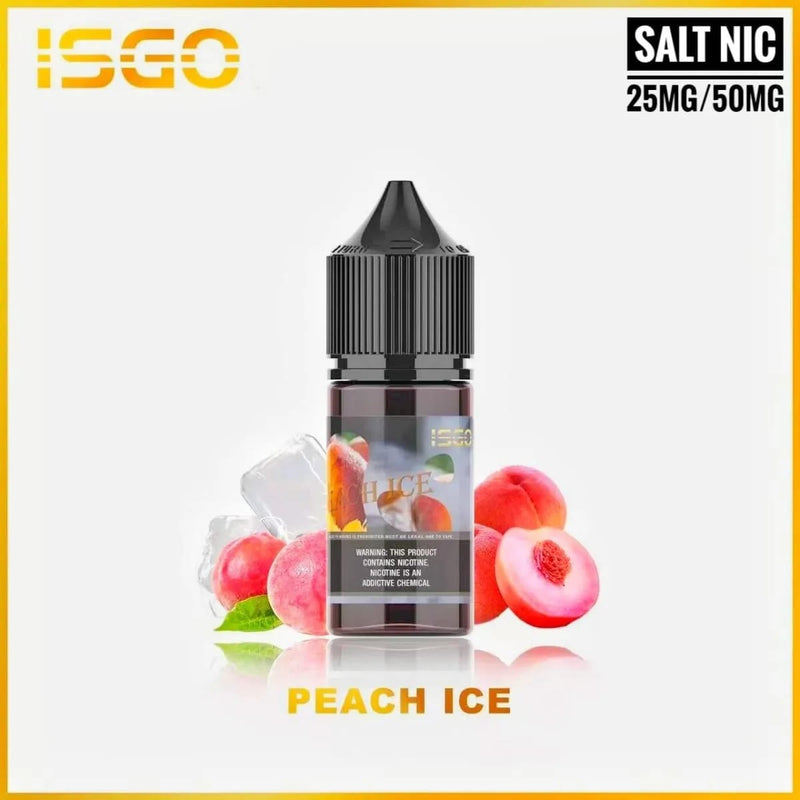 ISGO SALTNIC 30ML PEACH ICE