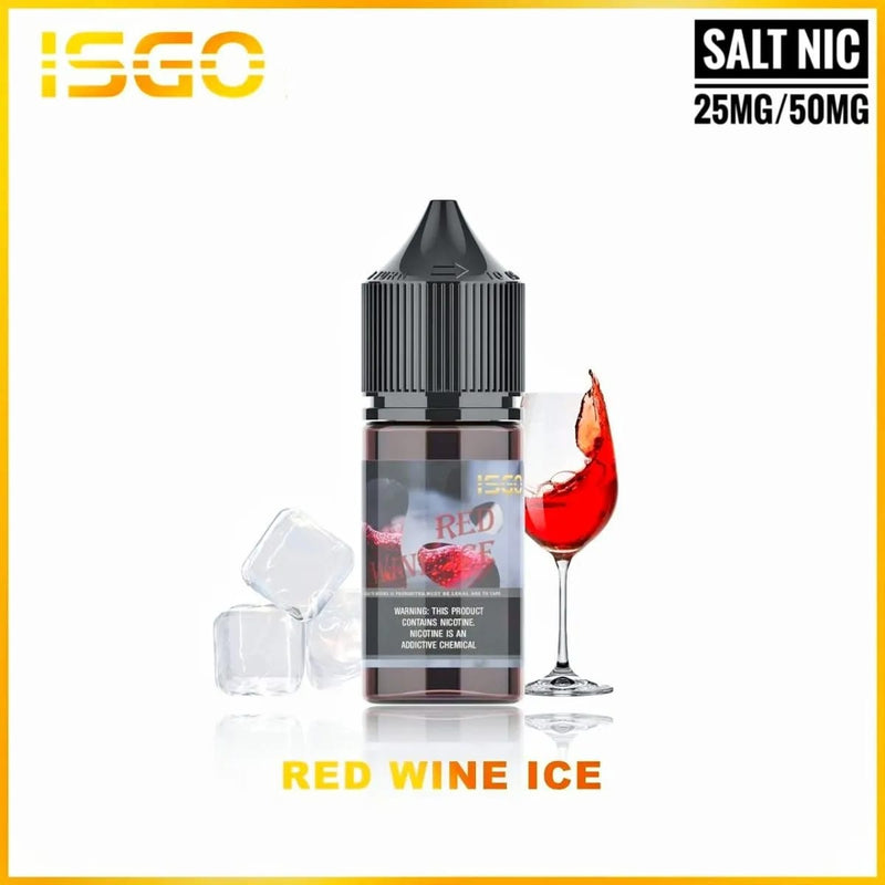 ISGO SALTNIC 30ML RED WINE ICE