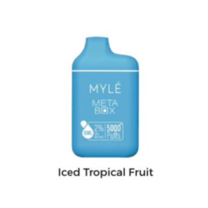 MYLE META BOX 5000 PUFFS ICED TROPICAL FRUIT