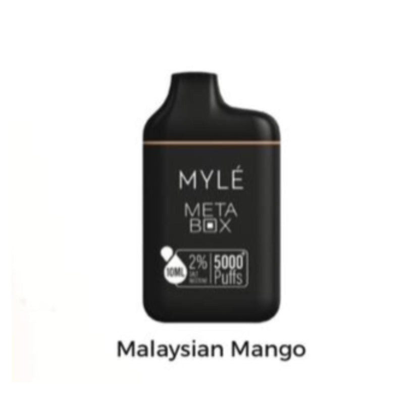 MYLE META BOX 5000 PUFFS MALAYSIAN MANGO