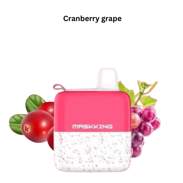 Maskking Jam Box 5000 Puffs : The Best Disposable Vape in Dubai cranberry grape