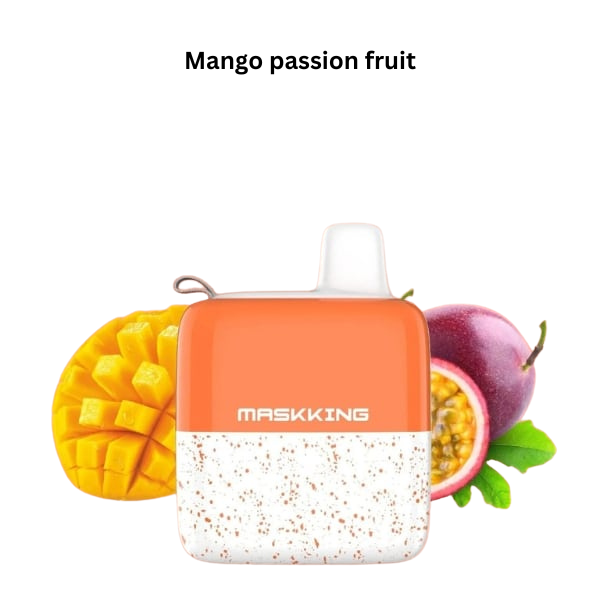 Maskking Jam Box 5000 Puffs : The Best Disposable Vape in Dubai mango passion fruit