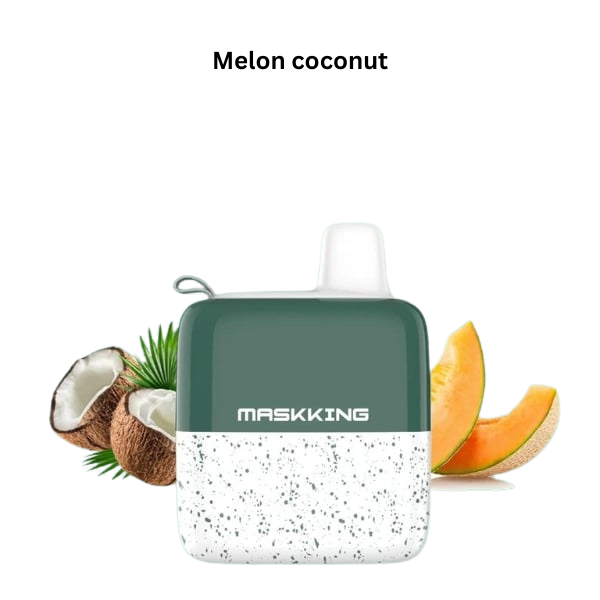 Maskking Jam Box 5000 Puffs : The Best Disposable Vape in Dubai melon coconut