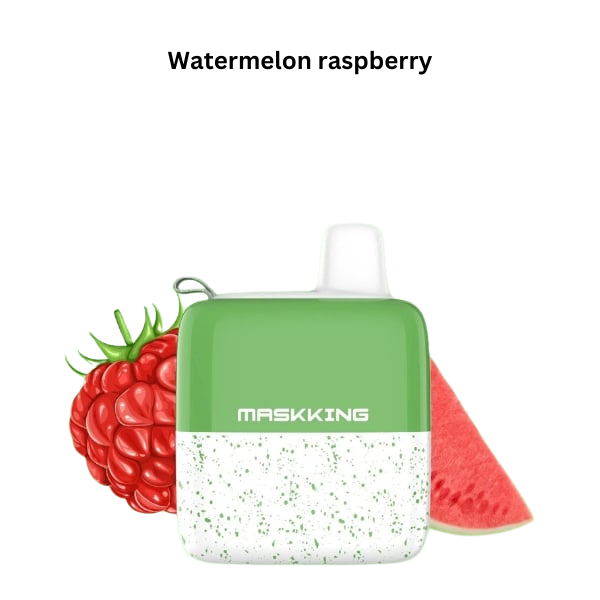  Maskking Jam Box 5000 Puffs : The Best Disposable Vape in Dubai watermelon raspberry