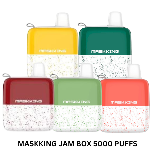 Maskking Jam Box 5000 Puffs : The Best Disposable Vape in Dubai