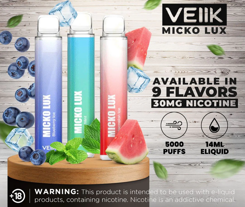 VEIIK Micko Lux 5000 Puffs Disposable Vape