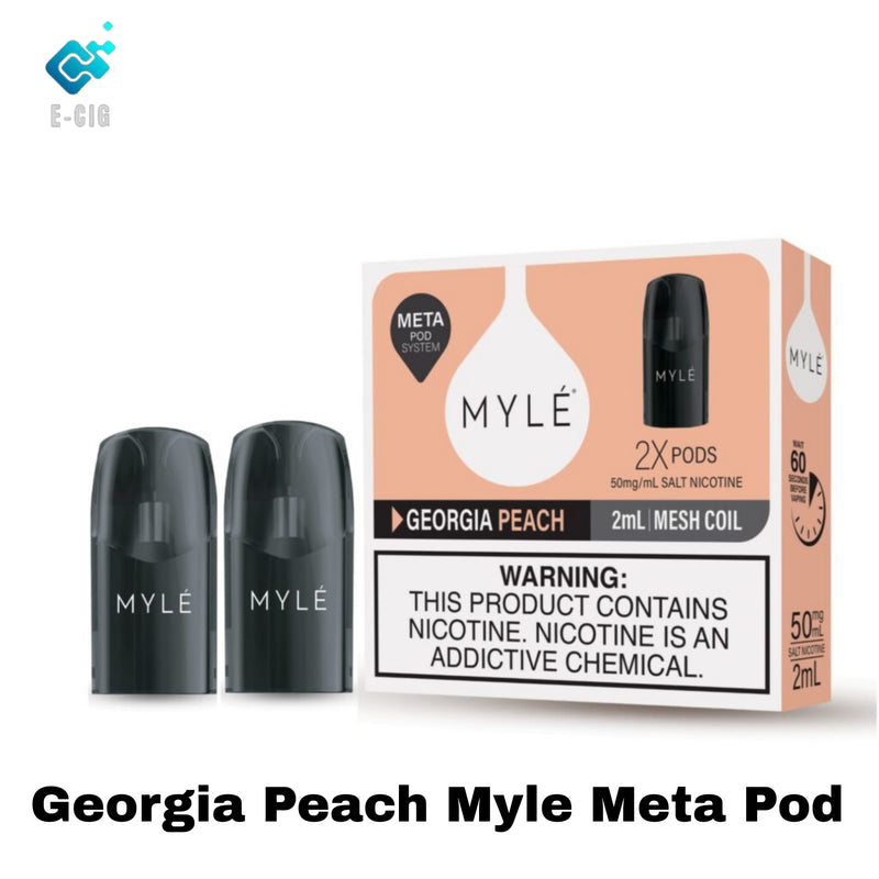Georgia Peach Myle Meta Pod 
