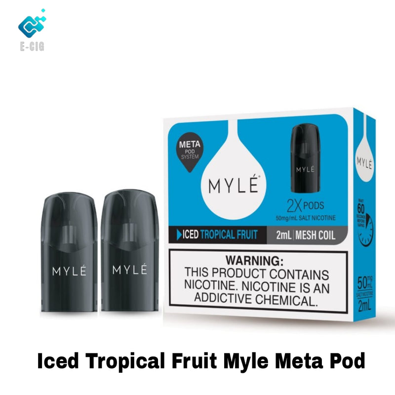 Iced Tropical Fruit Myle Meta Pod