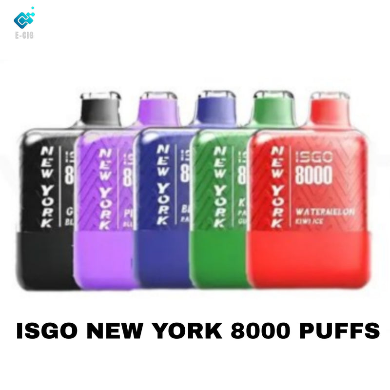 ISGO NEW YORK 8000 PUFFS