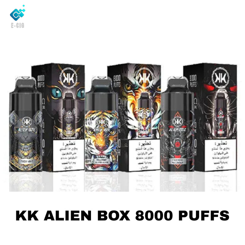 KK ALIEN BOX 8000 PUFFS DISPOSABLE
