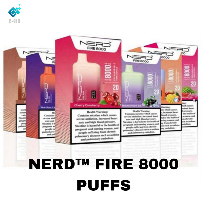 NERD™ FIRE 8000 PUFFS IN DUBAI