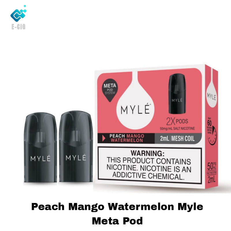 Peach Mango Watermelon Myle Meta Pod
