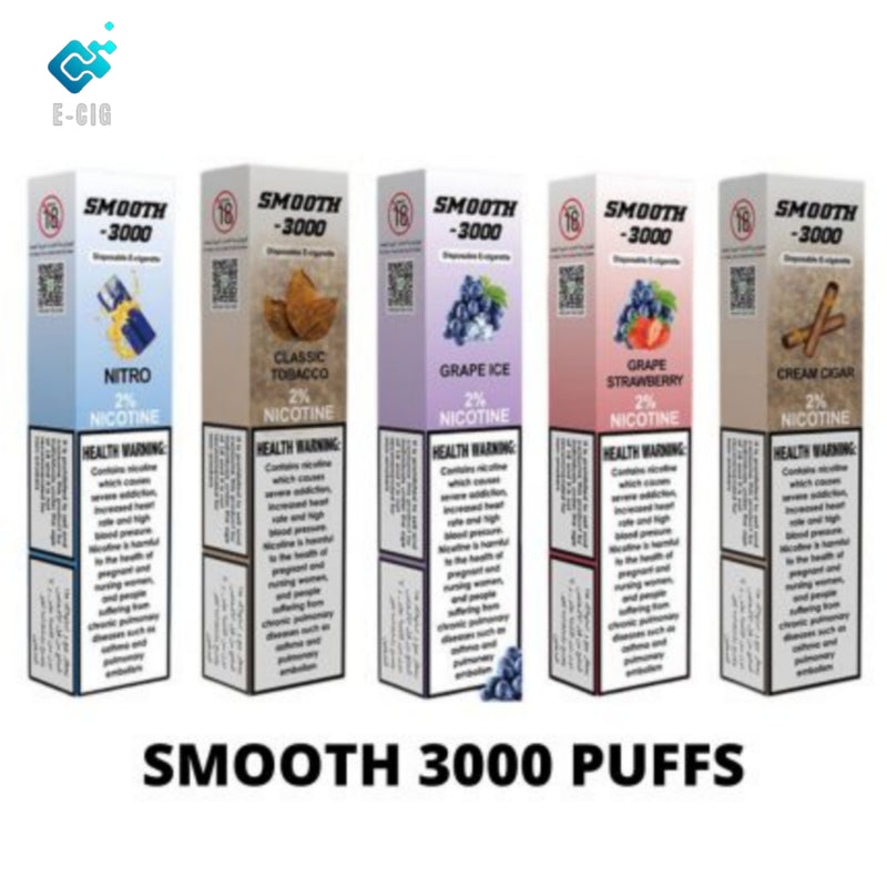 Smooth Disposable 3000 Puffs IN UAE