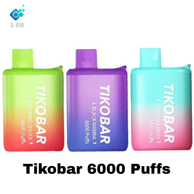Tikobar Disposable 6000 Puffs