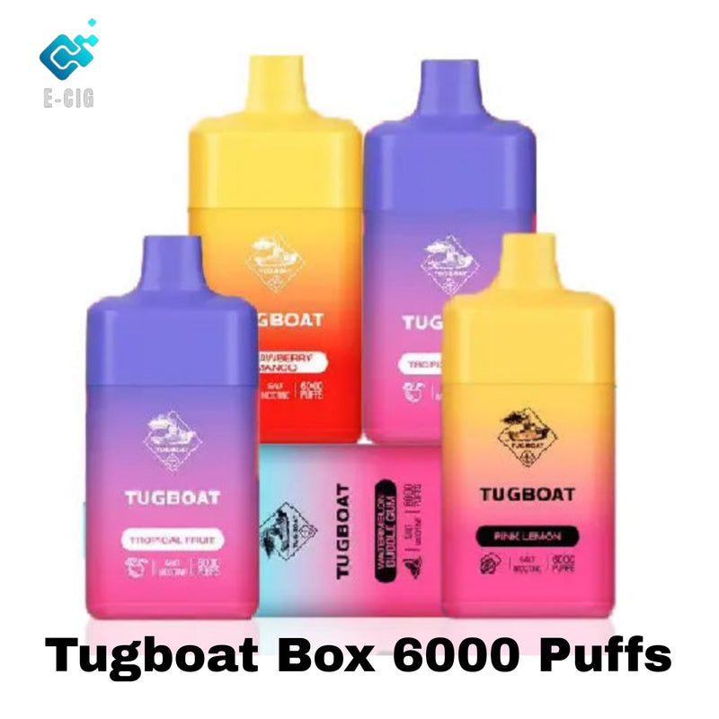 Tugboat box 6000 puffs
