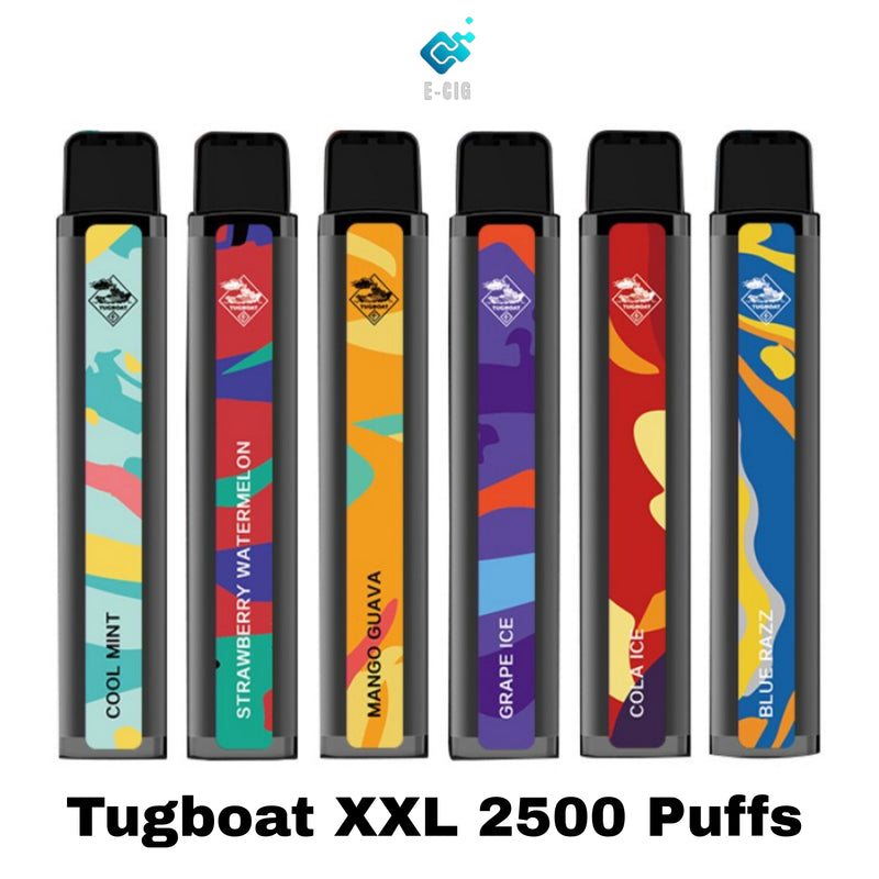 Tugboat XXL Disposable Pods 2500 Puffs
