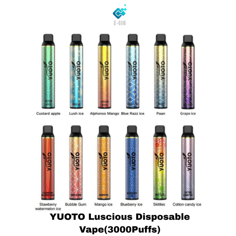 YUOTO Luscious Disposable Vape(3000Puffs)