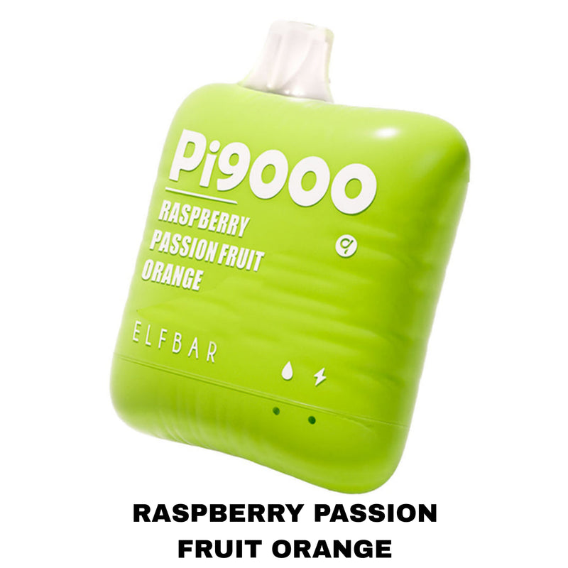 ELF BAR Pi9000 RASPBERRY PASSION FRUIT ORANGE
