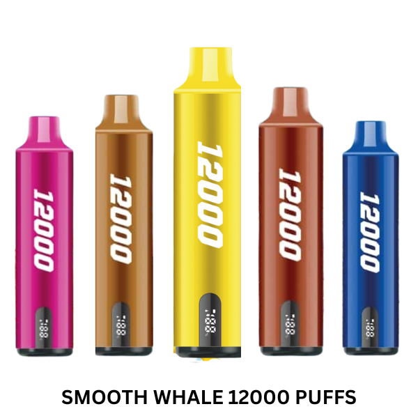 Smooth Whale 12000 Puffs: The Best Diposable Vape in Dubai
