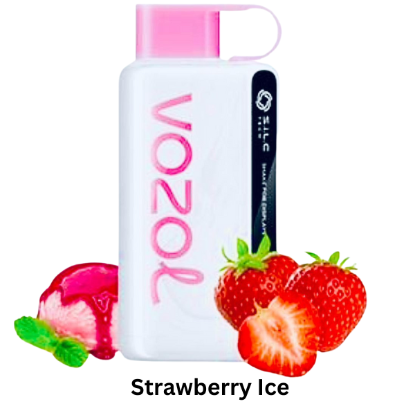 Vozol Star 12000 Puffs : The Best Diposable Vape in Dubai strawberry ice