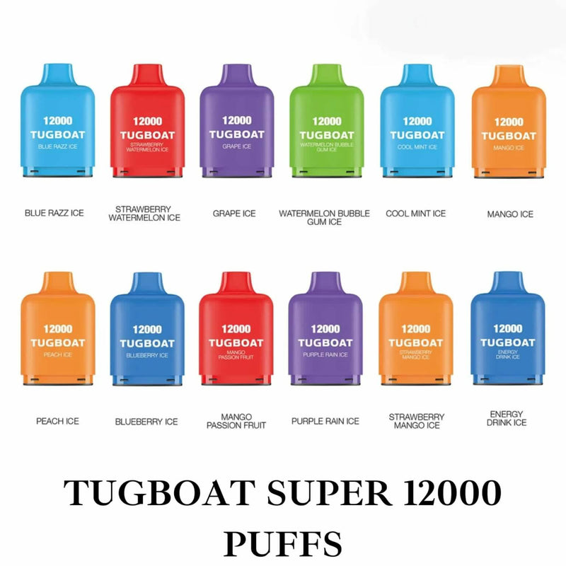 TUGBOAT SUPER 12000 PUFFS DISPOSABLE UAE