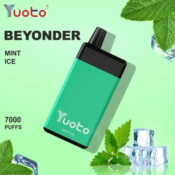 Yuoto Beyonder 7000 Puffs : The Best Diposable Vape in Dubai mint ice