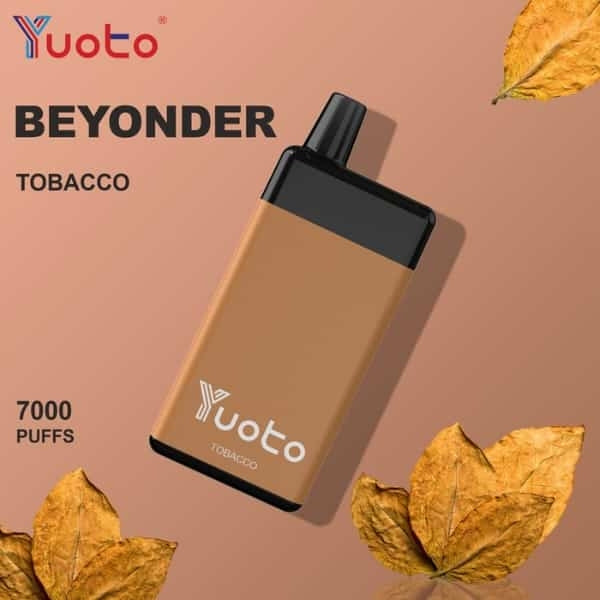Yuoto Beyonder 7000 Puffs : The Best Diposable Vape in Dubai tobacco