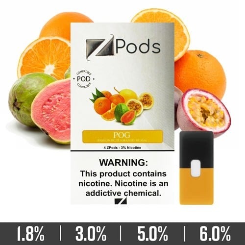 POG Ziip Pods for Juul Devices