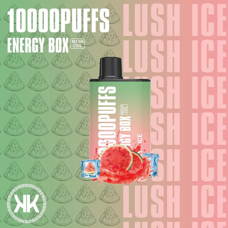 KK Energy Box 10000 Puffs LUSH ICE