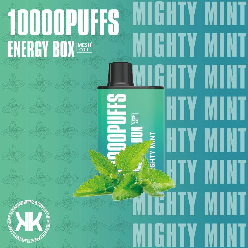 KK Energy Box 10000 Puffs MIGHTY MINT