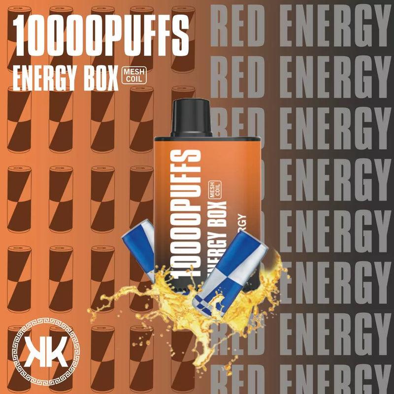 KK Energy Box 10000 Puffs RED ENERGY