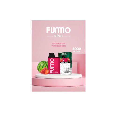 FUMMO KING DISPOSABLE 6000 PUFFS STRAWBERRY WATERMELON