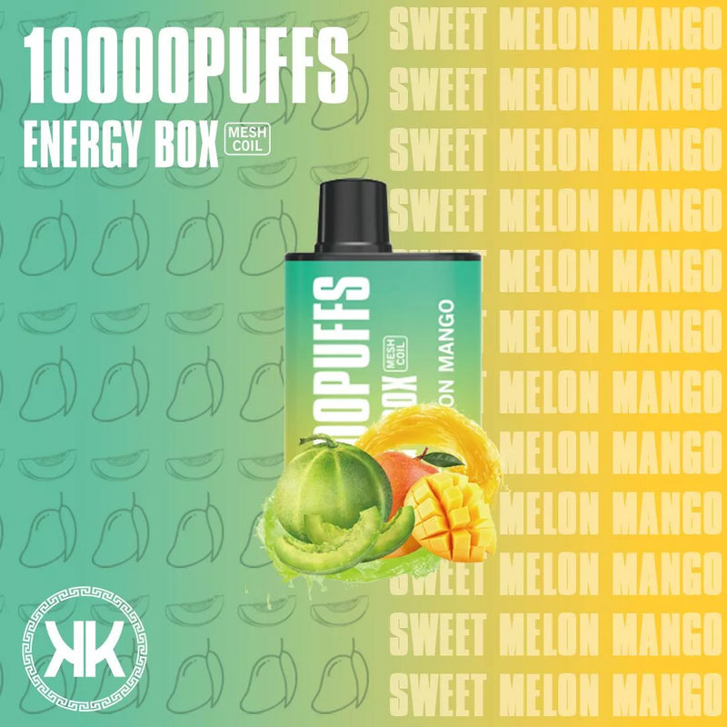 KK Energy Box 10000 Puffs SWEET MELON MANGO